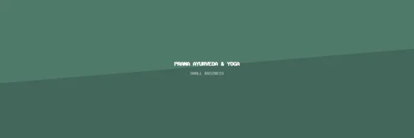 Prana Ayurveda & Yoga mini-site preview