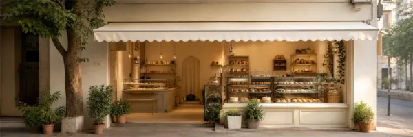 Sweet Crumbs mini-site preview